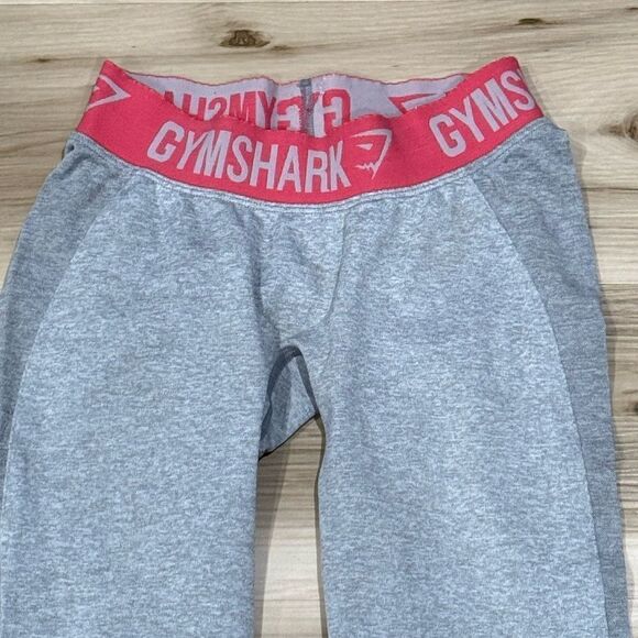 Gymshark Low Rise Flex Athletic Grey Pink Leggings Women's Small - Picture 3 of 4